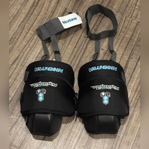 Vaughn Velocity VE8 Pro Hockey Goalie Knee Pads, Size Senior